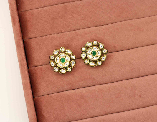 Afruza Kundan Earrings - AJEH Jewellery