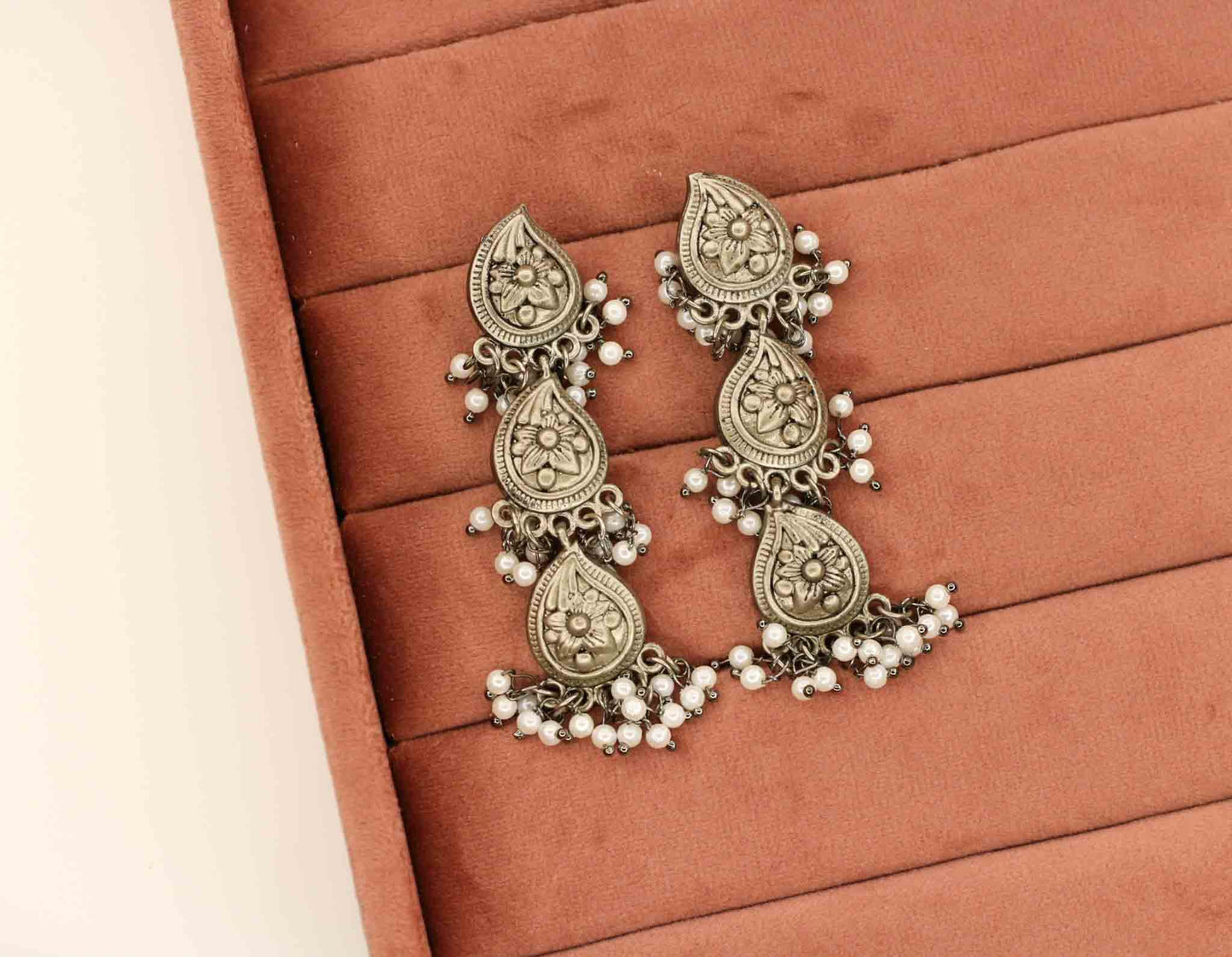 Aiham Oxidised Earrings - AJEH Jewellery