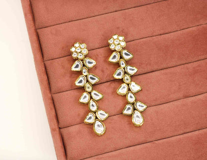 Amarah Kundan Earrings - AJEH Jewellery