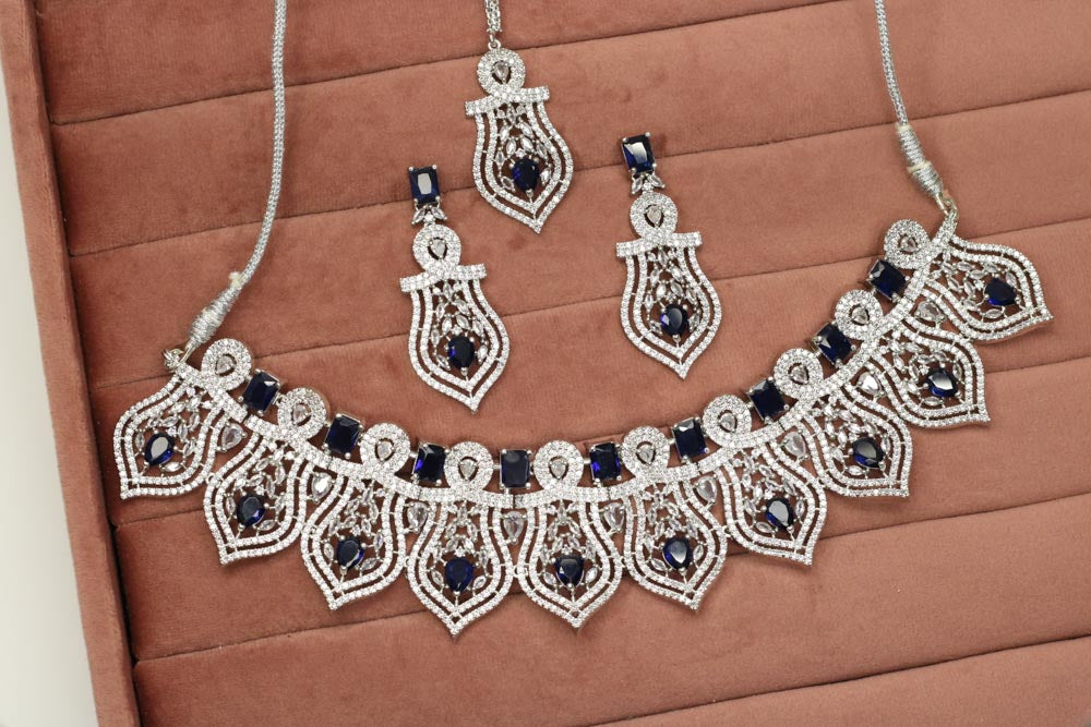 Ayani AD Necklace Set - AJEH Jewellery