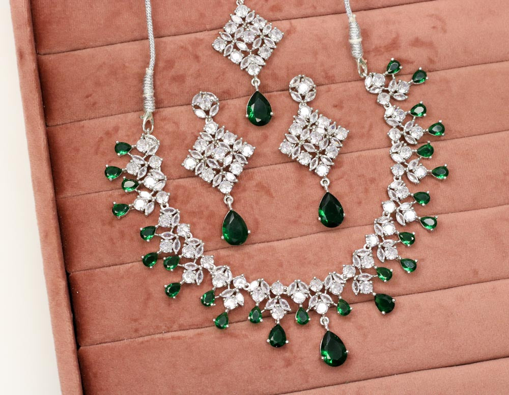 Azer AD Necklace Set - AJEH Jewellery