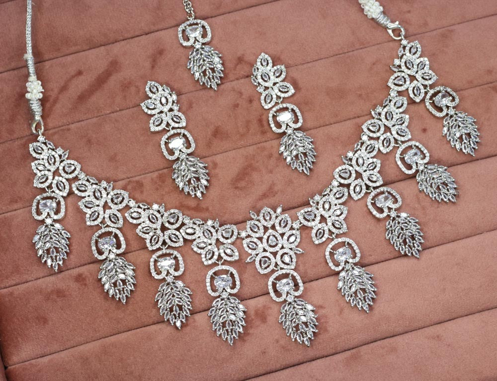 Atirah AD Necklace Set - AJEH Jewellery