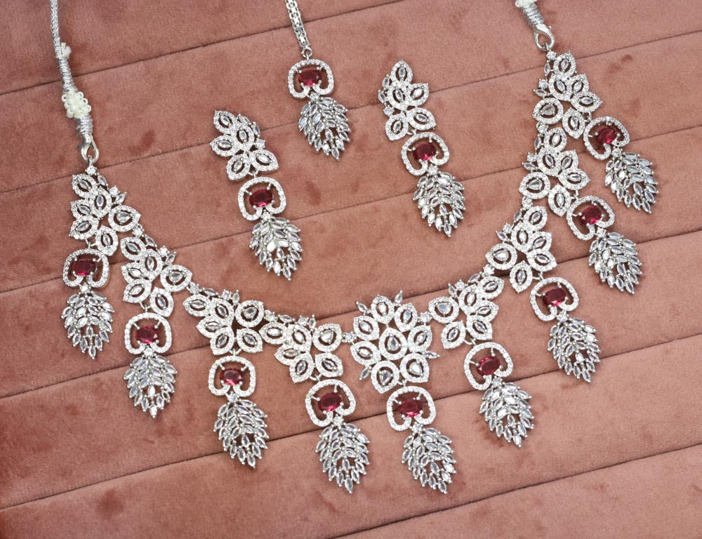 Atirah AD Necklace Set - AJEH Jewellery