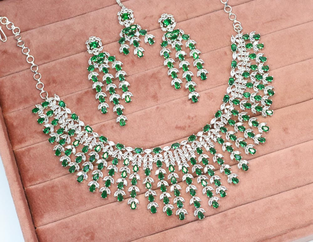 Widad AD Necklace Set - AJEH Jewellery