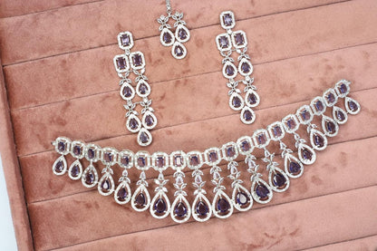 Rasima Ad Necklace Set - AJEH Jewellery