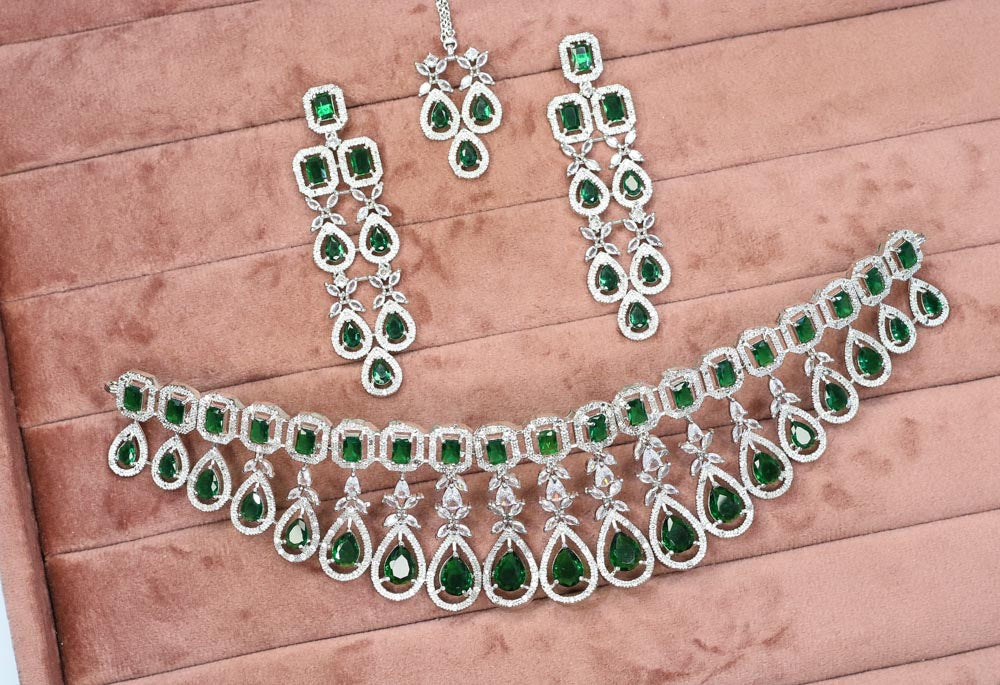 Rasima Ad Necklace Set - AJEH Jewellery