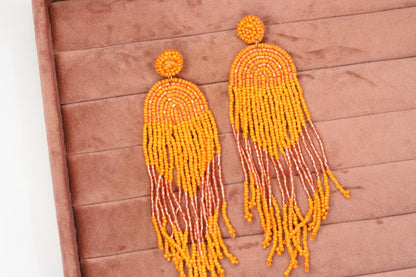 Piper Handbeaded Earrings - AJEH Jewellery