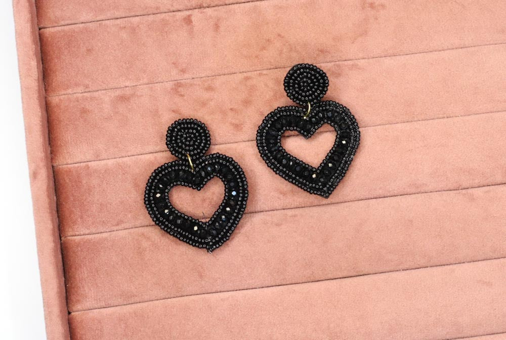 Melanie Handbeaded Earrings - AJEH Jewellery