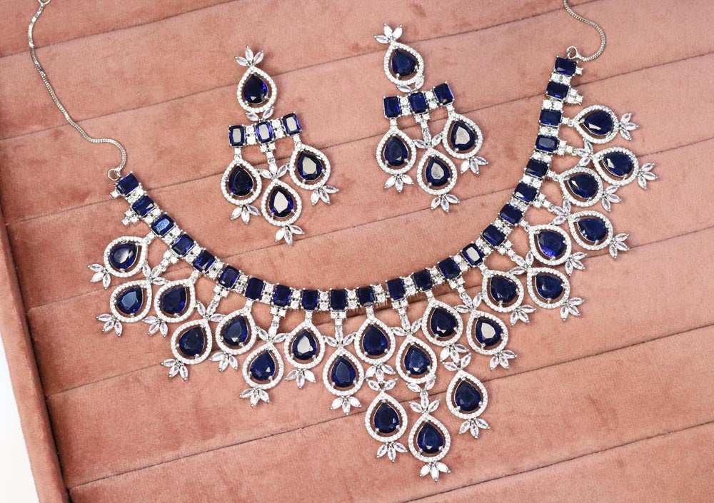 Ridwana AD Necklace Set - AJEH Jewellery