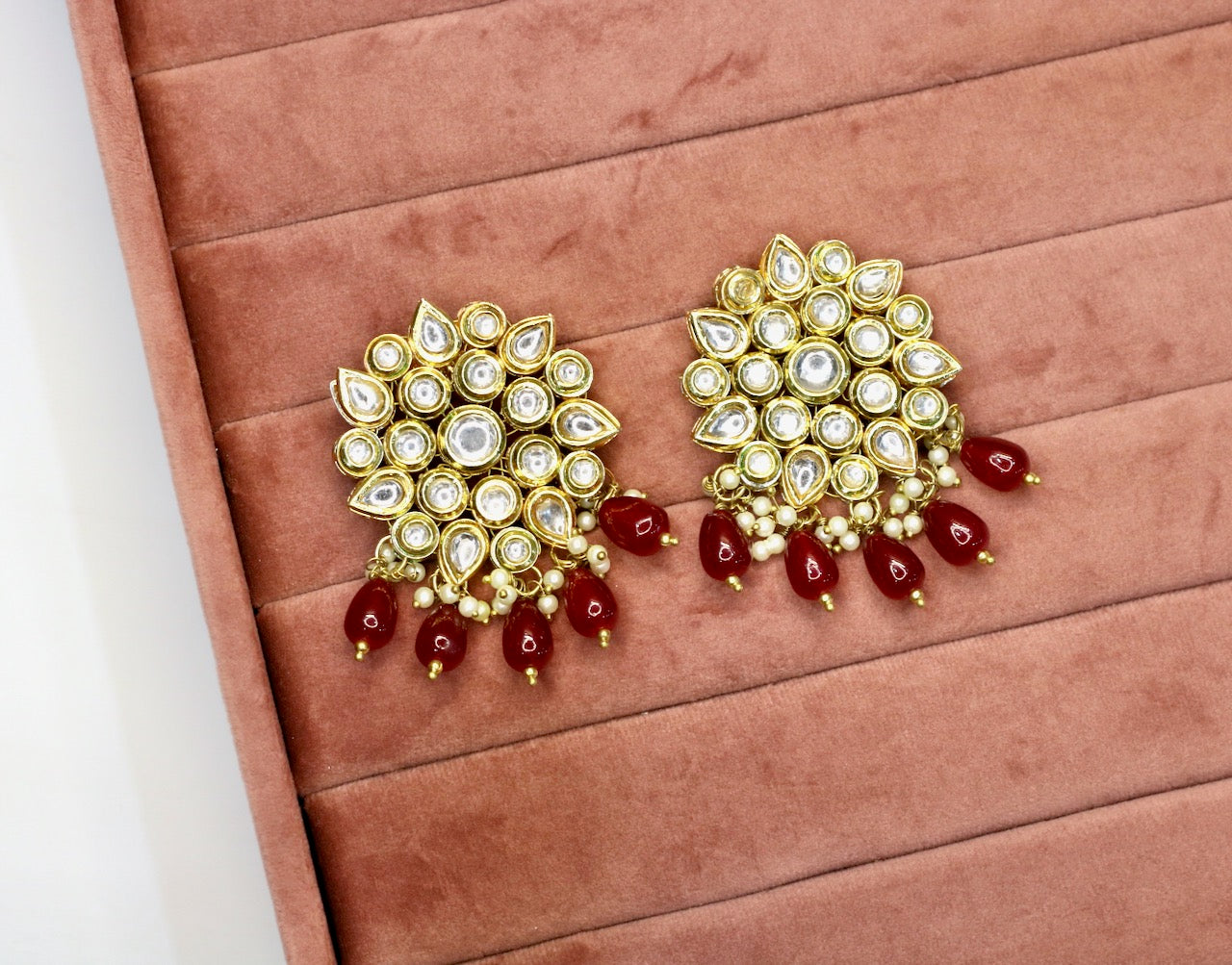 Guzaarish Kundan Earrings - AJEH Jewellery