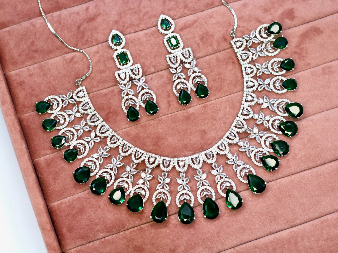 Shafaqat AD Necklace Set - AJEH Jewellery