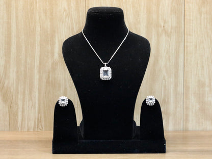 Shahira AD Pendant Set - AJEH Jewellery