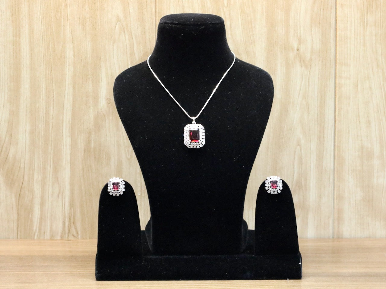 Shahira AD Pendant Set - AJEH Jewellery