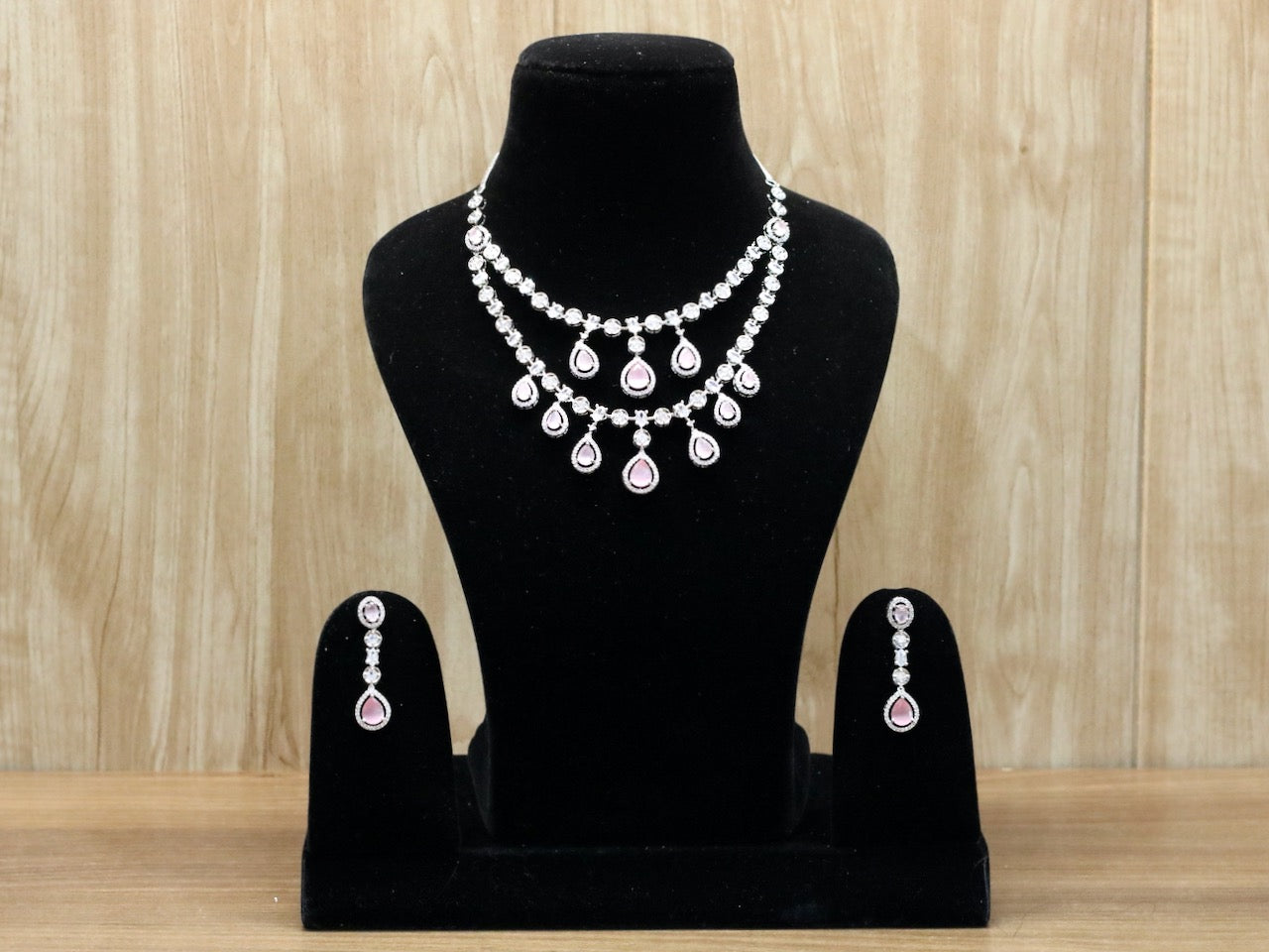 Samira AD Necklace Set - AJEH Jewellery