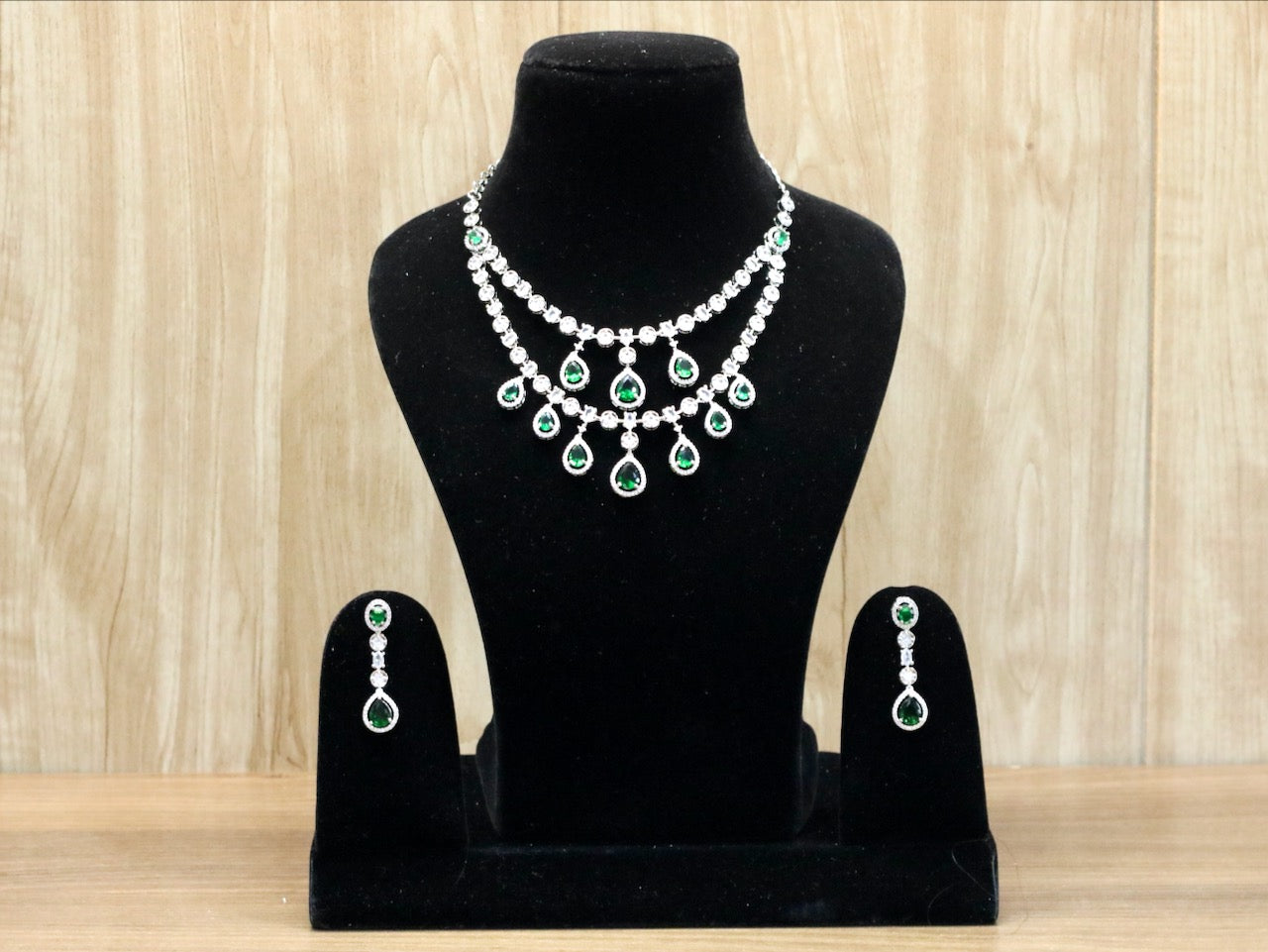 Samira AD Necklace Set - AJEH Jewellery