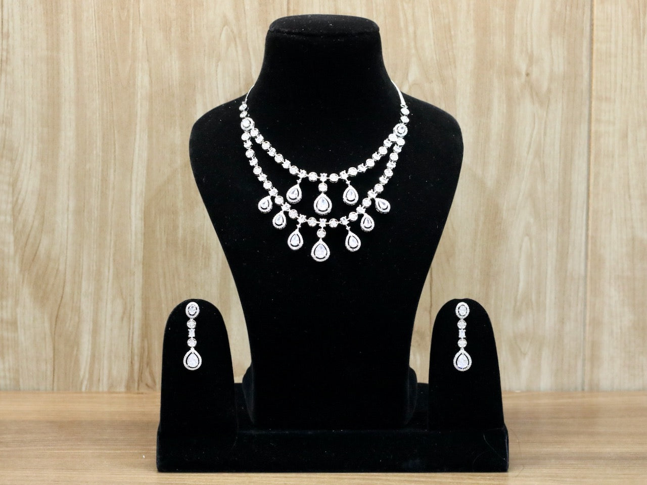 Samira AD Necklace Set - AJEH Jewellery