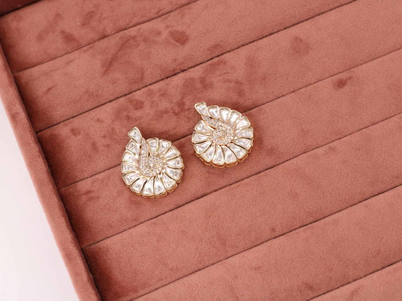 Pegah Kundan Earrings - AJEH Jewellery