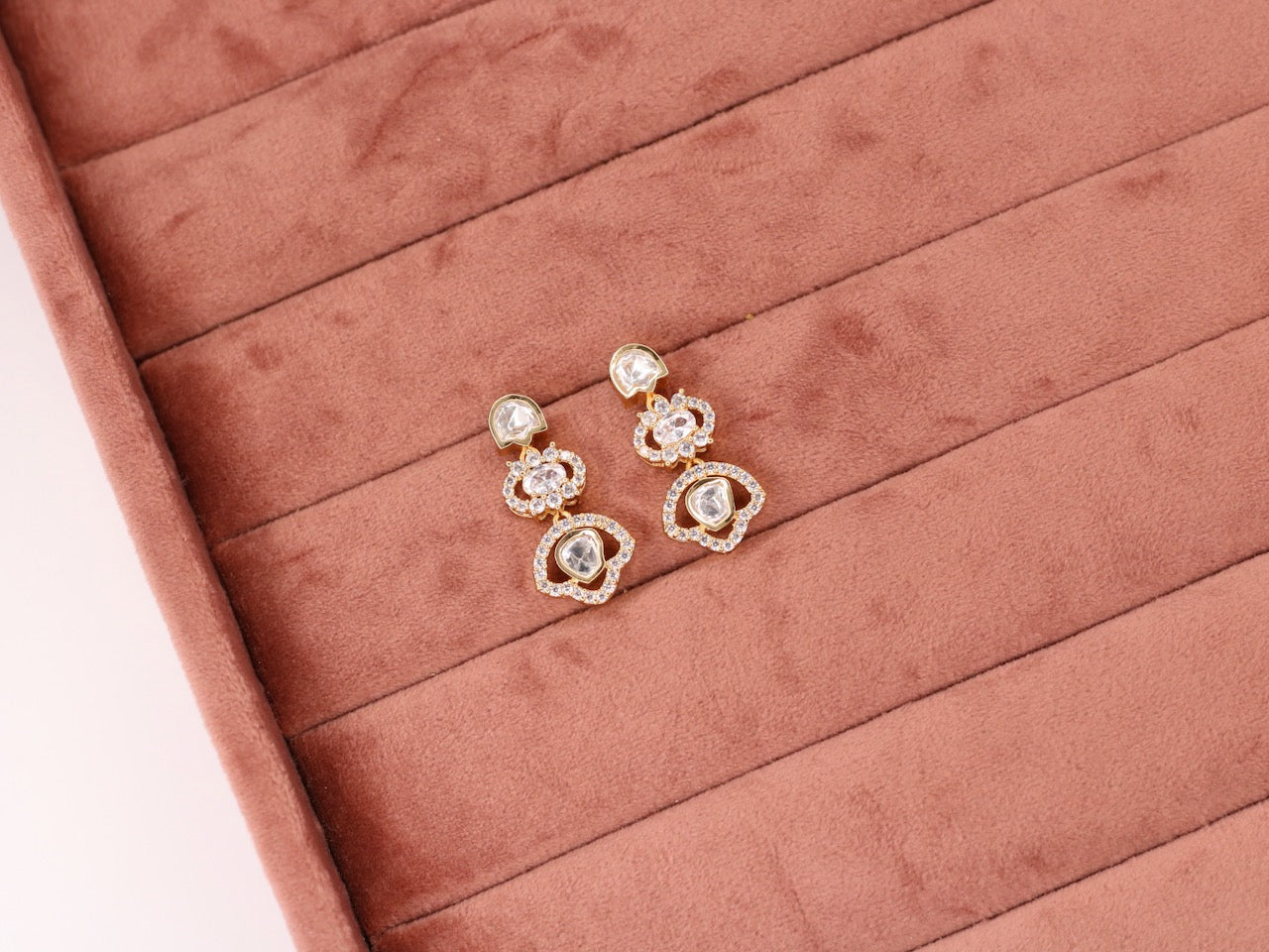 Ruhi Kundan Earrings - AJEH Jewellery