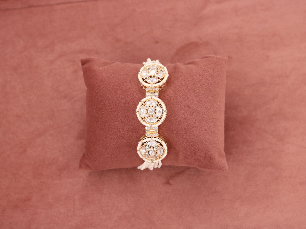 Ruhoi Kundan Bracelet - AJEH Jewellery