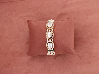 Shayla Kundan Bracelet - AJEH Jewellery