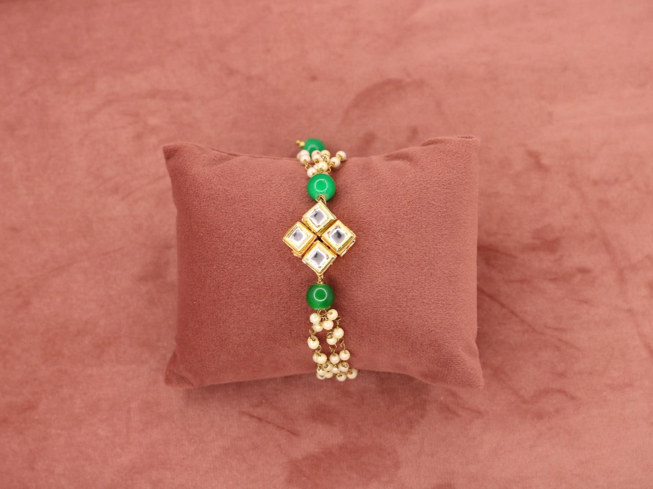 Saba Kundan Bracelet - AJEH Jewellery