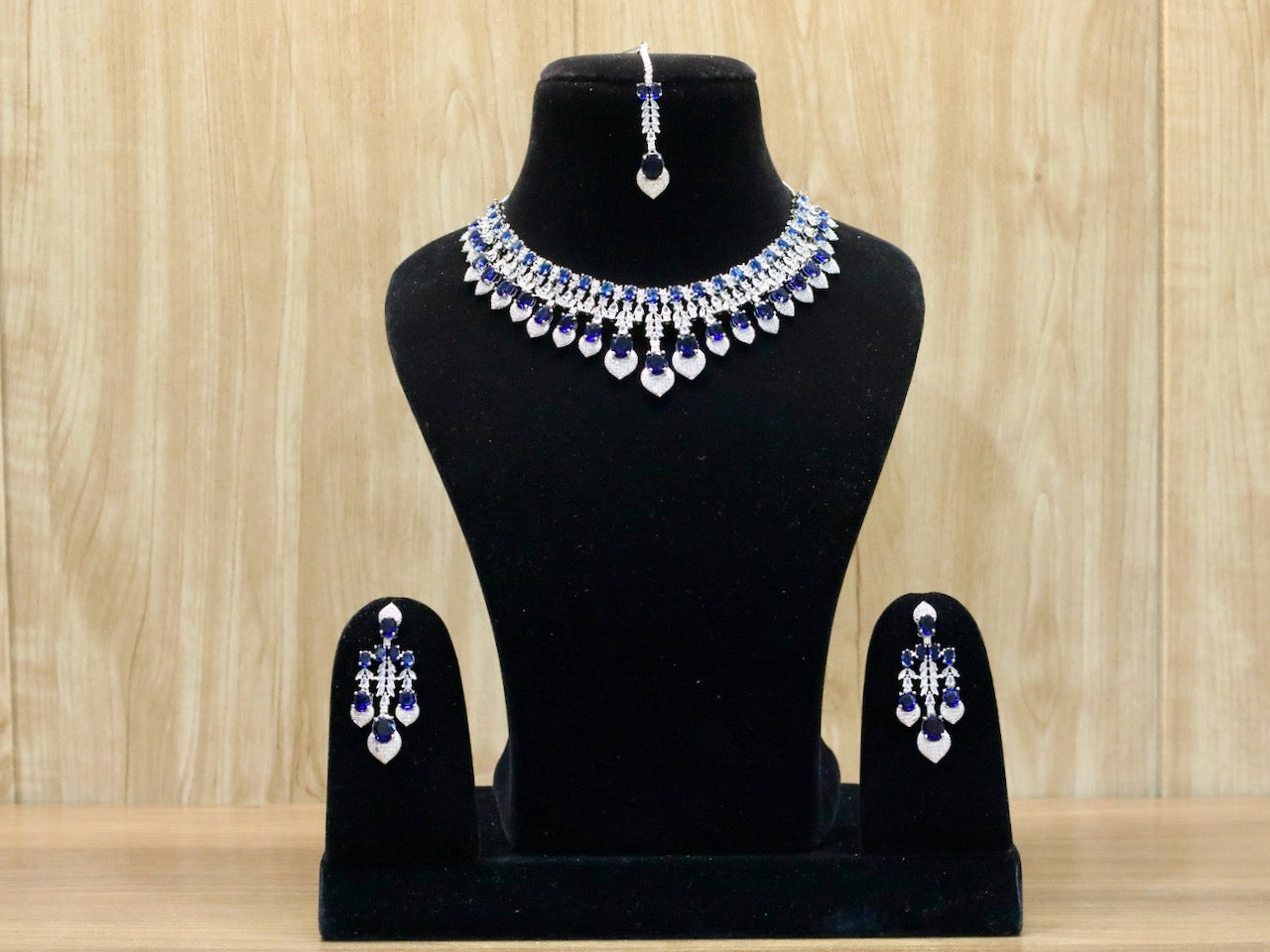 Ruqaya AD Necklace Set - AJEH Jewellery