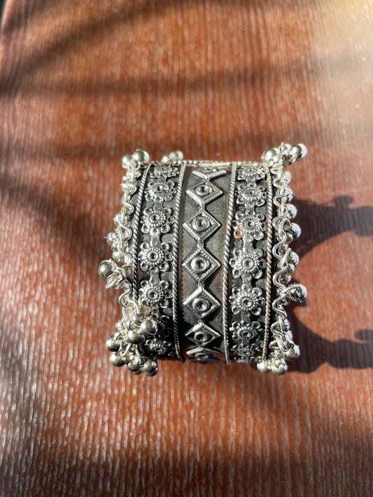 Ruhiya Oxidised Bracelet - AJEH Jewellery
