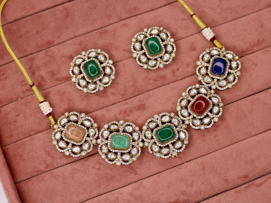 Khawla Victorian Necklace Set