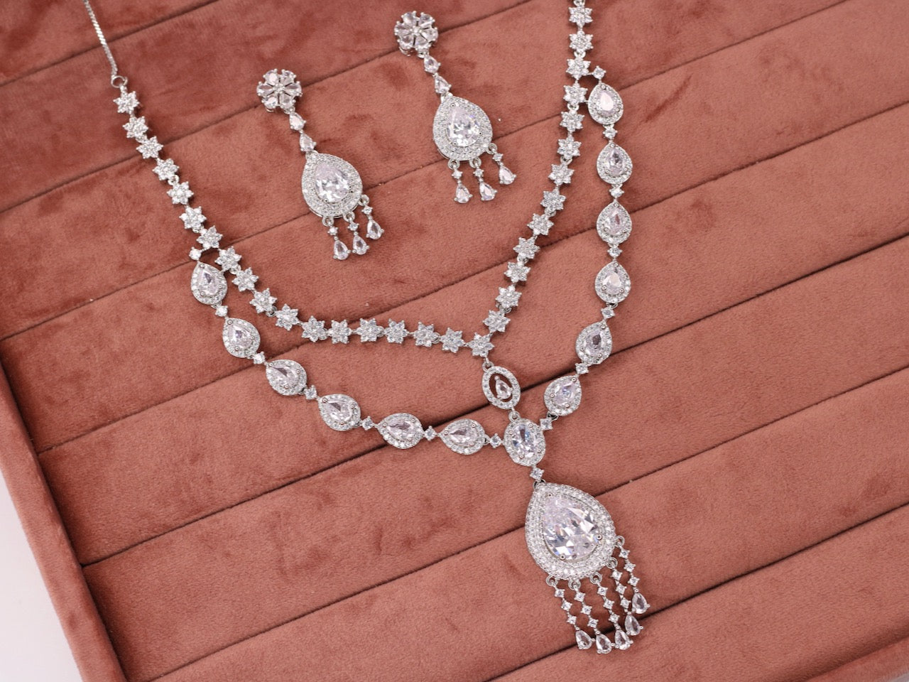 Nagma AD Necklace Set