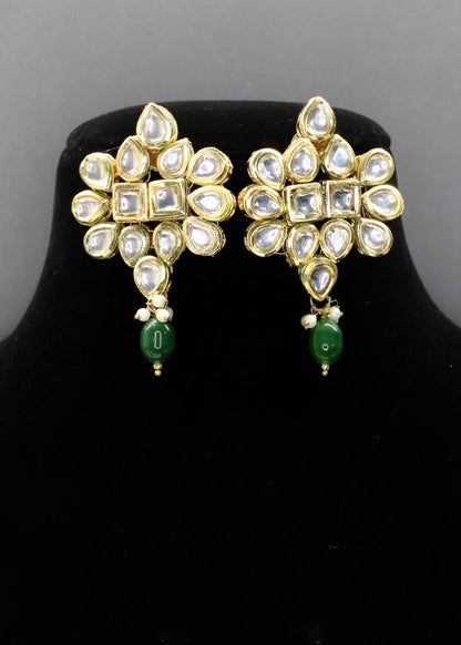 Naayaab Kundan Necklace Set - AJEH Jewellery