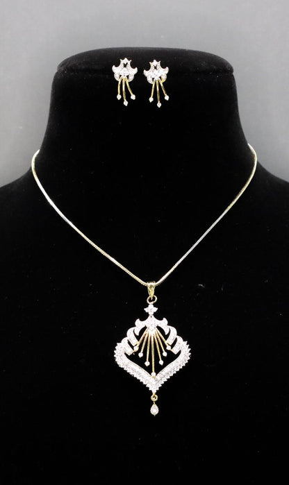 Nazaakat AD Necklace Set - AJEH Jewellery