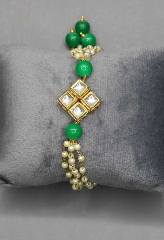 Saba Kundan Bracelet - AJEH Jewellery