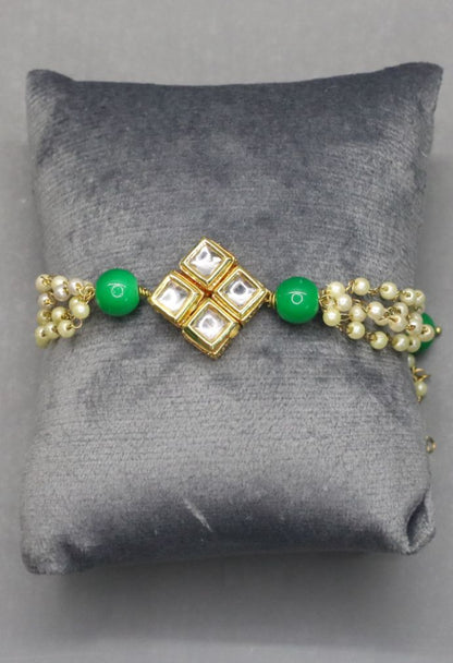 Saba Kundan Bracelet - AJEH Jewellery