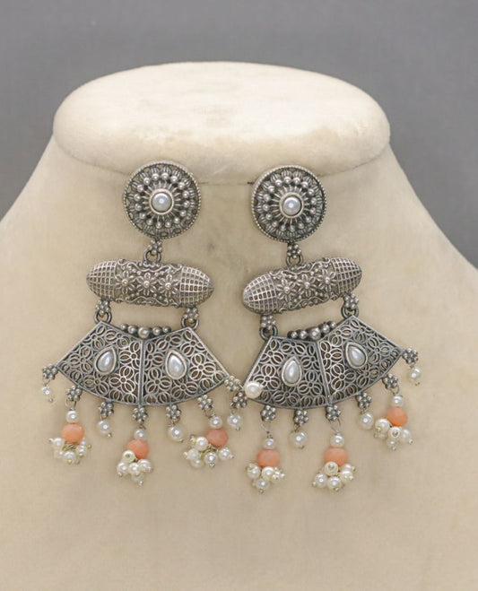 Ujrat Oxidised Earrings - AJEH Jewellery